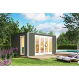 Nordic Holz Palermo 2 4,50 x 3,03 m Grün