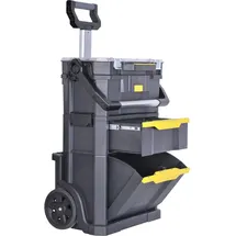 Stanley Rollende Werkstatt 2-IN-1 inkl. Werkzeugtrage mit Organizeraufsatz
