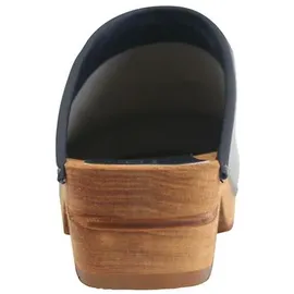 Sanita Comfortwear Clog "Wood-Lotte open, - Blau