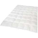 Künsemüller Exclusiv Faserbettdecke normal 155 x 220 cm Daunen-Feeling durch modernste Fasertechnologie - Weiß