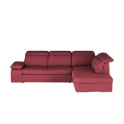 Twist Ecksofa  Avilla ¦ rot ¦ Maße (cm): B: 285 H: 86 T: 234.0
