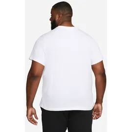 Nike Sportswear Club Kurzarm-T-Shirt White / Black 2XL Regular