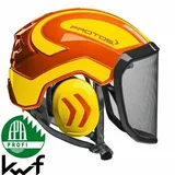 Pfanner Protos Integral Arborist Forsthelm G16 F39 alle 24 Farben Schutzhelm KWF - Orange-Neongelb