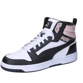 Puma Rebound v6 Sneaker, White Black-Mauve Mist, 46 EU