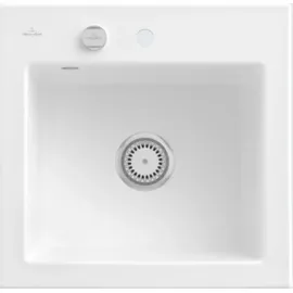 Villeroy & Boch Subway 50 S stone white + Excenterbetätigung