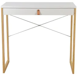 hjh LIVING Schreibtisch TAROLO II MDF, Bambus