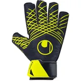 Uhlsport Prediction Starter Soft Torwarthandschuhe marine/weiß/fluo gelb 5