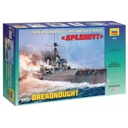 ZVEZDA 500789039 1:350 WWII Brit.Kriegsschiff Dreadnought