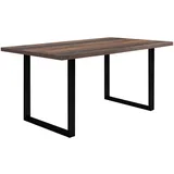 Forte Esstisch Breite 160 cm, Kufengestell im Industrial Look