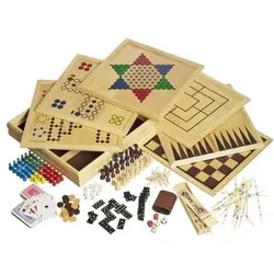 PHILOS 3102 Holz Spielesammlung 100, FSC 100%