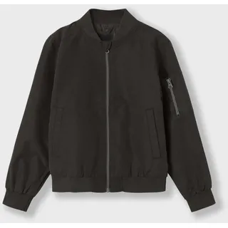 NAME IT Unisex NKNMONSTER Bomber Jacket NOOS Jacke, Black/Detail:Zipper Pocket, 134