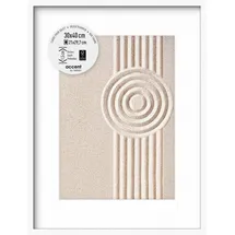 Accent by Nielsen Aura Modern Weiß 30x40 cm 1 St.