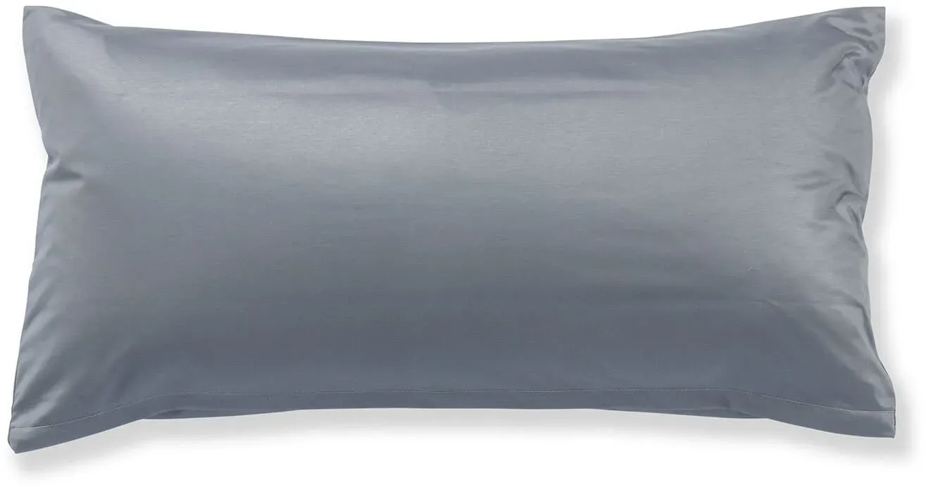 Doris Meyer Uni Interlock Jersey Bettwäsche Kissenbezug einzeln 40x80 cm | anthrazit - grau