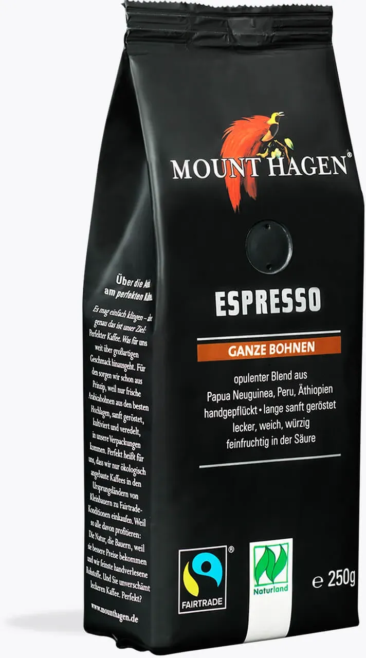 Mount Hagen Espresso Bio 250g