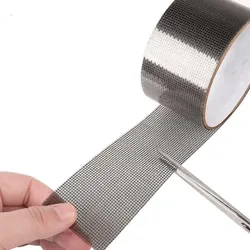 Dayshake Fliegengitter-Reparaturband – 2 Meter – Fliegengitter-Klebeband – Reparatur von Türgittern/Fenstergittern