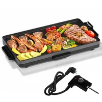 Homelux Tischgrill Elektrischer Elektrogrill BBQ Grill mit Antihaftbeschichtung 5