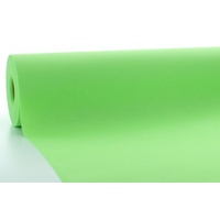 Mank Tischdeckenrolle aus Airlaid - Apfelgrün, 80 cm x 40 m , 1 Stück - Tischtuch Uni Neutral Tischdecke
