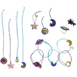 Juratoys Galaktischer Harzschmuck zum Selbermachen (14 Schmuckstücke)