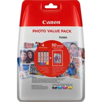 Canon CLI-571 CMYK Photo Value Pack (0386C006)