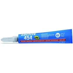 LOCTITE Cyanacrylat-Gelkleber 454 - Tube 5g, transparent