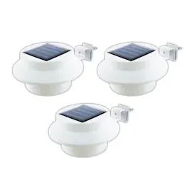 EasyMaxx Dachrinnenleuchte Solar 3er Set