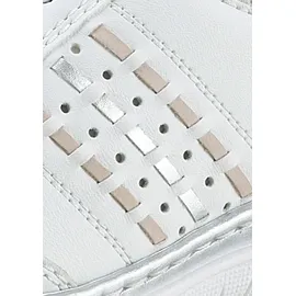 Rieker Damen, Slipper, schwanenweiss, Damen:42 EU - weiß - 42