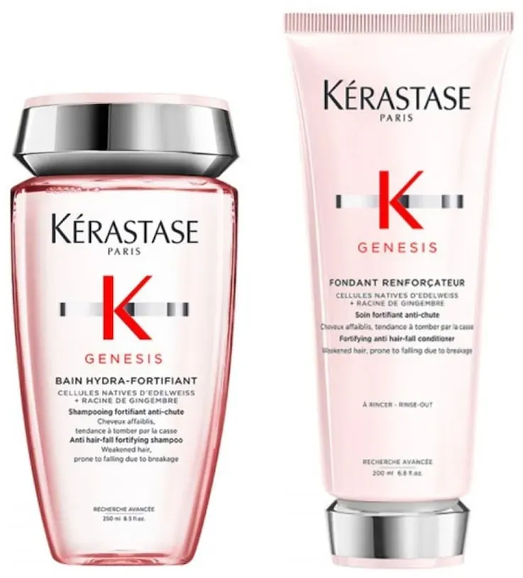 Kérastase Genesis Duo HYDRA (Bain Hydra-Fortifiant/ Spülung)** Haarpflegesets 0,45 l Damen 