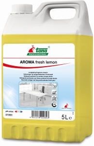 TANA AROMA fresh lemon Unterhaltsreiniger, Duftreiniger mit langanhaltendem Frischeduft, 5 l - Kanister