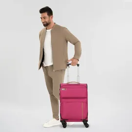 d & n Travel Line 6704 4-Rollen Cabin 55 cm / 33 l pink