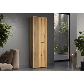Home Affaire Garderobenschrank Amrum 60x36x196 cm braun