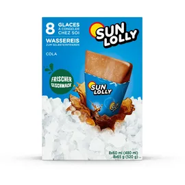 sun-lolly SUN LOLLY Wassereis Cola 8x 60,0 ml