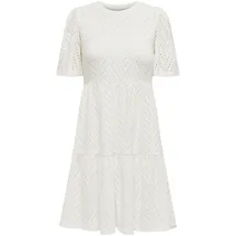 Jdy Minikleid Unifarben Cloud Dancer 34