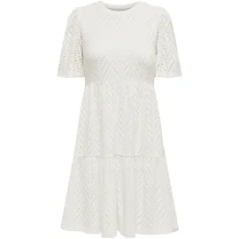 Jdy Minikleid Unifarben Cloud Dancer 34