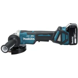 Makita DGA517RTJ inkl. 2 x 5,0 Ah + Makpac Gr. 3
