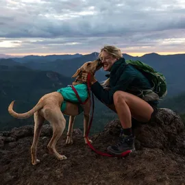 Ruffwear Front Range Hunderucksack Aurora Teal XS