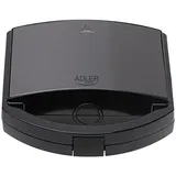 Adler AD 3069 Sandwichtoaster Schwarz