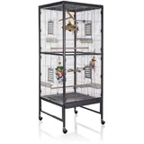 Montana Cages | Vogelvoliere Voliere Vogelkäfig Vogelhaus Käfig Casa 60 - für den Wellensittich, Nymphensittich die Wellensittichvoliere