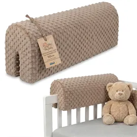 Totsy Baby Bettschutzgitter Minky 50 cm Beige