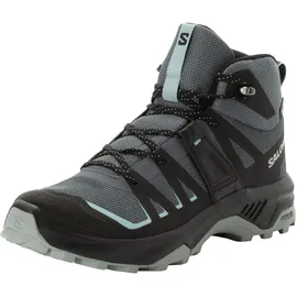 Salomon EXTEND MID Wanderschuhe Damen in turbulence-black-tourmaline, Größe 38 2/3 - grau