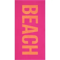 CAWÖ Beach Strandtuch 90 x 180 cm pink