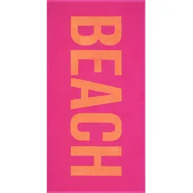 CAWÖ Beach Strandtuch 90 x 180 cm pink
