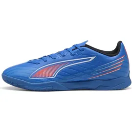 Puma Ultra 6 Play IT Hallenschuhe Herren Ultra Blue/Puma White/Glowing Red 41