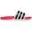 Crystal White/Core Black/Lucid Red 43