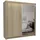 altdecor Schiebetürenschrank Parti 200 x 216 x 61 cm Braun