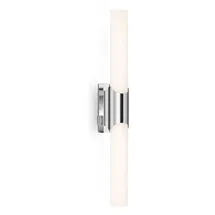 Briloner Leuchten - LED Badleuchte, Badlampe IP44, Badezimmerleuchte 11 Watt, 1300 Lumen, 4000 Kelvin, Chrom-Weiß, 470x65x68mm (LxBxH)