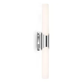 Briloner Leuchten - LED Badleuchte, Badlampe IP44, Badezimmerleuchte 11 Watt, 1300 Lumen, 4000 Kelvin, Chrom-Weiß, 470x65x68mm (LxBxH)