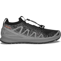 Lowa Sneaker-Laufschuhe Fusion Low (Strickmaterial, sockenähnlicher Einstieg) grau/schwarz Herren