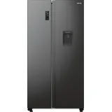 Gorenje G600 NRR9185EABXLWD Side-by-Side (547 l, 1786 mm hoch, Schwarz)
