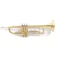 Roy Benson Bb-Trompete TR-202 (Langlebige Messingkonstruktion, mit leichtem Rechtecketui, Rucksackgarnitur, erstklassige Edelstahl Ventile, für professionelle Musiker)