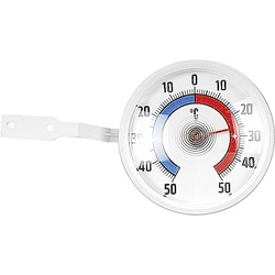 10x TFA Fensterthermometer, Thermometer + Hygrometer, Mehrfarbig, Weiss